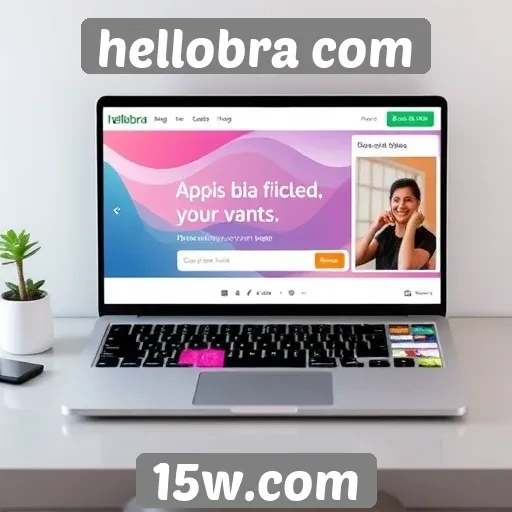 Mudanças na interface do usuário do site Hellobra com
