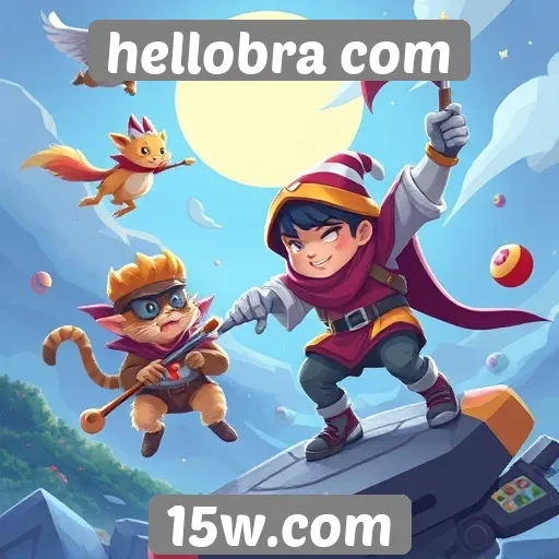 Novas funcionalidades do site de jogos hellobra com